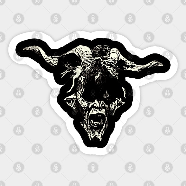 krampus Sticker by JayD World